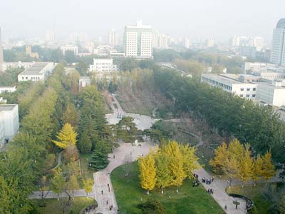 组图:北京理工大学秋日风景
