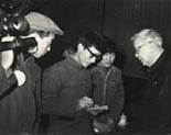 1983年新闻系学生采访华罗庚