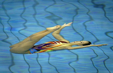 日本花样游泳分享; 西班牙花样游泳如水仙图片下载