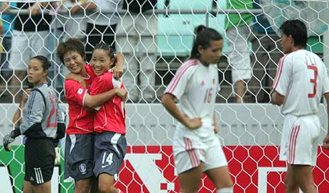 四强赛-中国女足0-2不敌韩国15年不败被摧毁