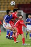 图文-[亚运]中国女足0-1日本遭朝鲜马晓旭拼尽全力