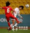 图文-[亚运会]中国女足1-3朝鲜脚下功夫大比拼
