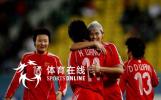 图文-[亚运]女足2-0韩国夺季军女足庆祝胜利