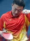 图文-乒乓球男团中国队夺金这个球要你好受！
