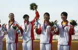 图文-女子四人单桨无舵手中国夺冠为国争光真光荣