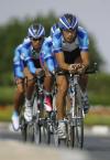 图文-公路自行车男团计时赛哈萨克夺冠日本获得季军