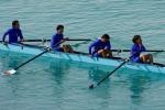 图文-赛艇女子四人单桨中国夺冠朝鲜女将收获亚军