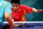 图文-亚运会乒球男单决赛这一战是“同室操戈”