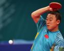 图文-亚运会乒球男单决赛马琳有些招架不住