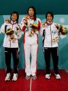 图文-齐晖夺得女子200米混合泳金牌力压2日本选手