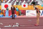 图文-哈萨克斯坦选手夺女子400米金牌日本选手