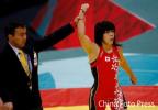 图文-摔跤女子55公斤级决赛吉田沙保里胜出