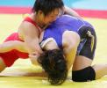 图文-女子72公斤级自由式摔跤王旭夺冠你快求饶吧