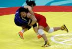 图文-女子72公斤级自由式摔跤王旭夺冠坚持就是胜利