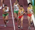 图文-亚运会女子4x400米接力中国队曾一度领先