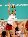 图文-中国女排夺亚运冠军中国队刘亚男扣球