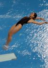 图文-跳水女子1米板吴敏霞夺冠马来西亚选手飞身入水