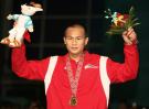 图文-男子拳击54公斤级菲律宾选手蒂庞夺得金牌