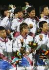 图文-14日多哈亚运39金男子曲棍球韩国队夺冠