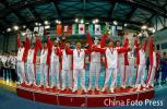 图文-亚运会男子水球中国队夺冠男子水军夺冠