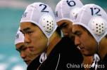 图文-亚运会男子水球中国队夺冠中国队员目光坚定