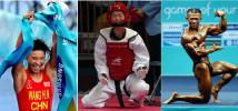 图文-中国亚运单项第一金铁人三项跆拳道健美