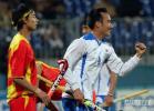 图文-亚运男曲决赛中国1-3韩国韩国队员庆祝进球