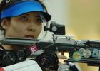 女子气步枪团体中国三枪合璧射落中国亚运第四金