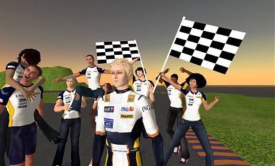 雷诺启动第二生活计划建立F1车迷3D虚拟世界(图)