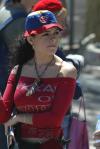 资料图片-F1西班牙大奖赛西班牙紧身装女性