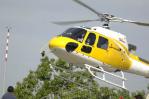 资料图片-F1西班牙大奖赛直升机保驾护航