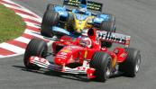 资料图片-F1西班牙大奖赛巴里切罗领先雷诺战车
