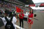 图文-镜头里的F1与中国央视记者在上海赛道