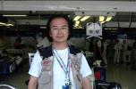 图文-镜头里的F1与中国于明在车队维修间
