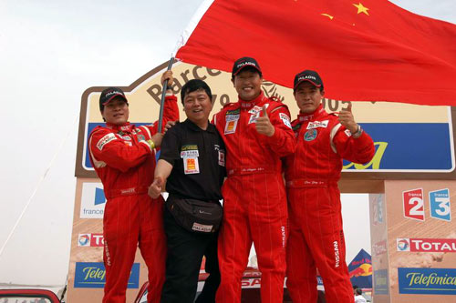 图文-帕拉丁车队缔造赛车神话中国车队的骄傲