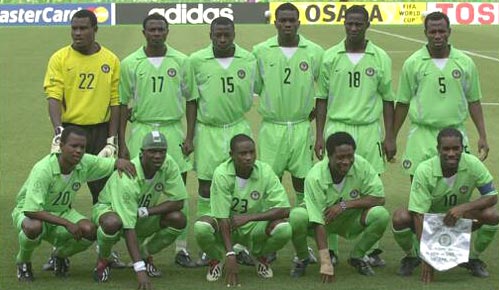 图文-尼日利亚0-0平英格兰 尼日利亚队首发阵容