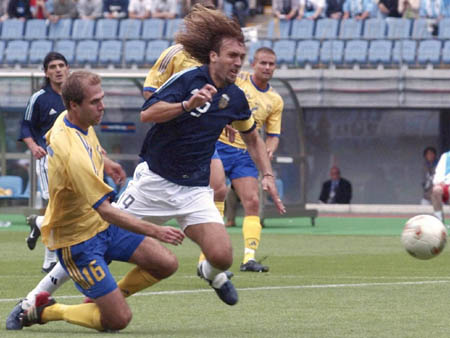 图文-瑞典1-1平阿根廷 巴蒂斯图塔突破吕西克防