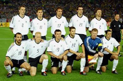 图文-世界杯决赛德国VS巴西 德国队首发阵容全