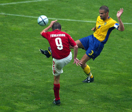 图文-[欧洲杯]瑞典VS丹麦 这就是托马森那惊世