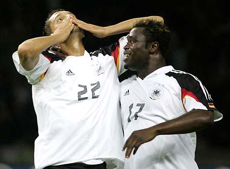 图文-友谊赛德国对巴西 库兰伊为德国扳平比分