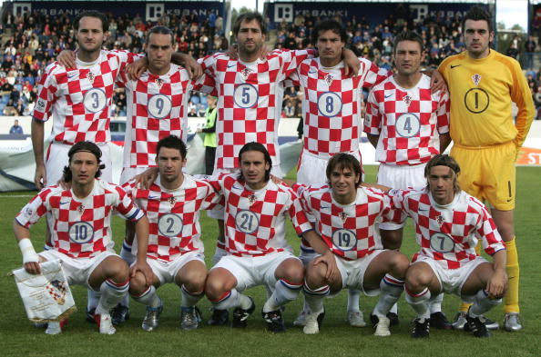 图文-2006德国世界杯32强一览 克罗地亚国家队