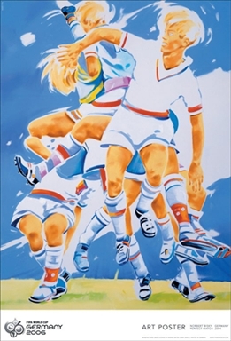 图文-06德国世界杯海报一览足球是最好伙伴