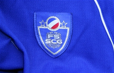 图文-世界杯32强球队队徽一览塞黑国家队队徽
