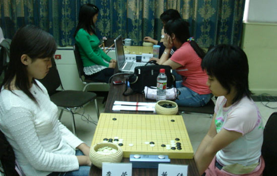 百灵杯中国女子围棋公开赛比赛现场美女如云图