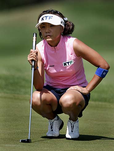 -LPGA万事达精英赛决赛轮 韩国选手金美华_综