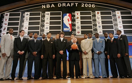 2006年nba选秀大会精彩图集