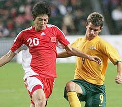 李薇逼出乌龙姜宁世界波国奥2-0澳洲与米卢争冠