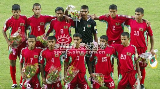 图文-2006U17亚少赛即将打响 D小组孟加拉队