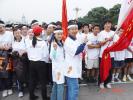 图文-NIKE新浪马拉松团队一起高喊“北京别停”