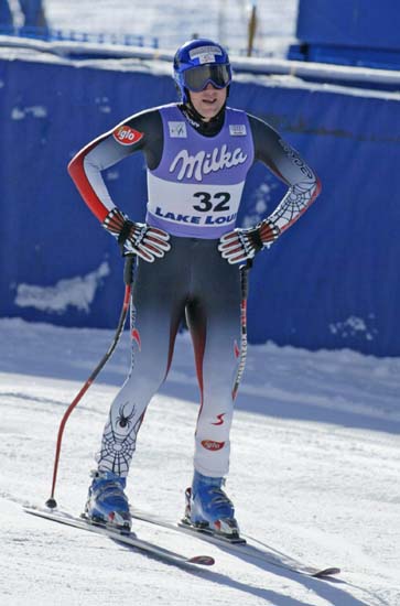 图文-高山滑雪世界杯 奥地利选手沃纳等待成绩